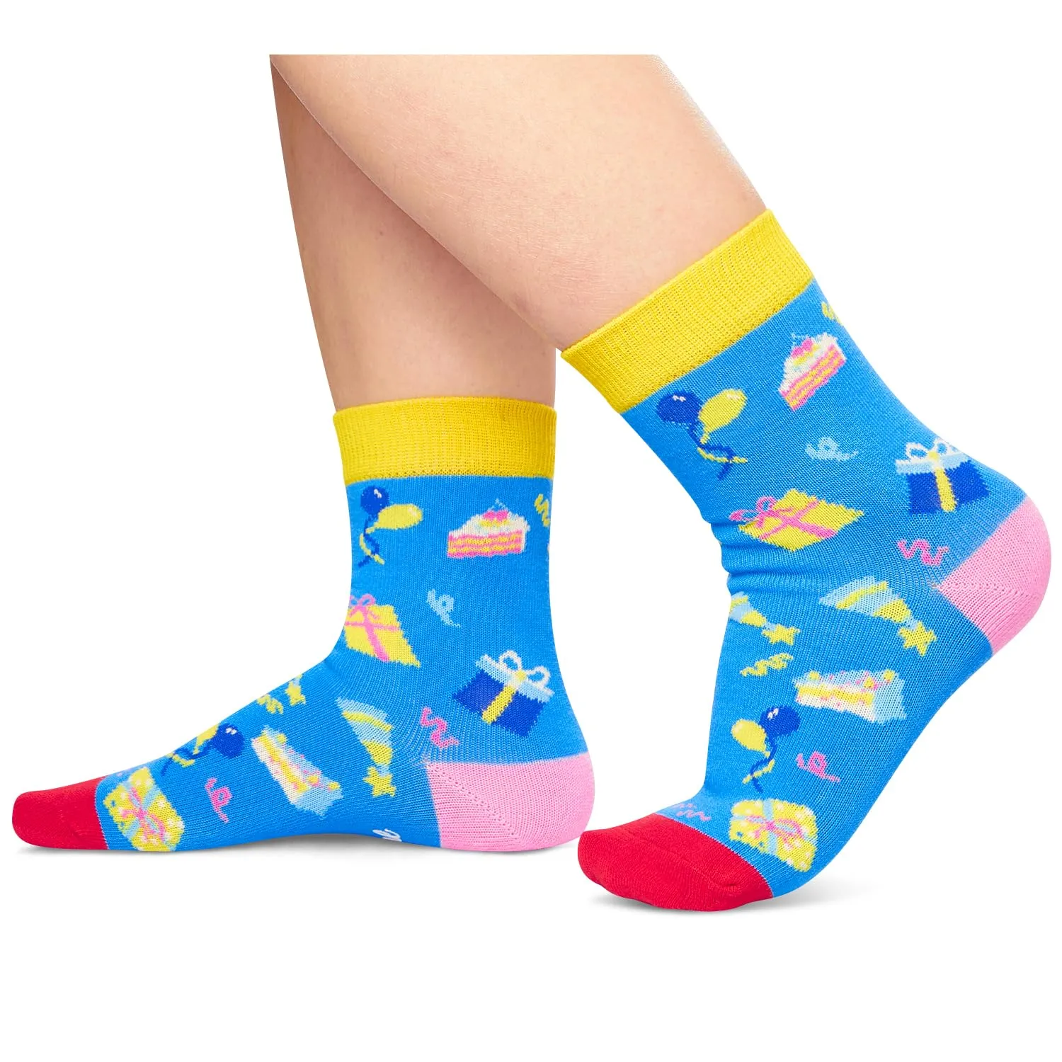 3rd Birthday Gifts Socks Ideas - Three Year Old Gifts for Kids, Gifts for Boys Girls Age 3, Presents for 3 Year Olds