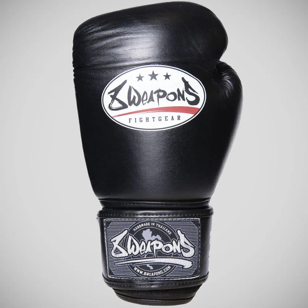 8 Weapons Classic Boxing Gloves Black