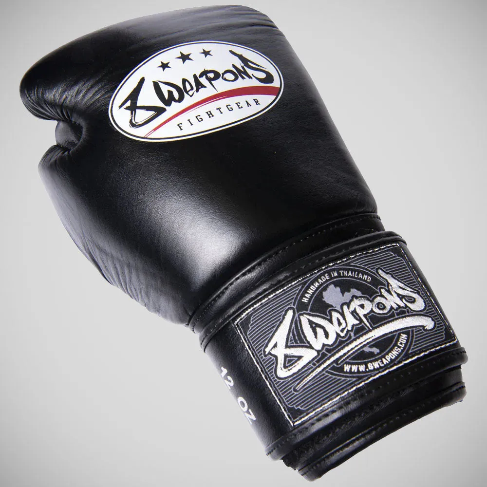 8 Weapons Classic Boxing Gloves Black