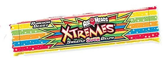 Air Heads Rainbow Berry Xtremes Sour Belts