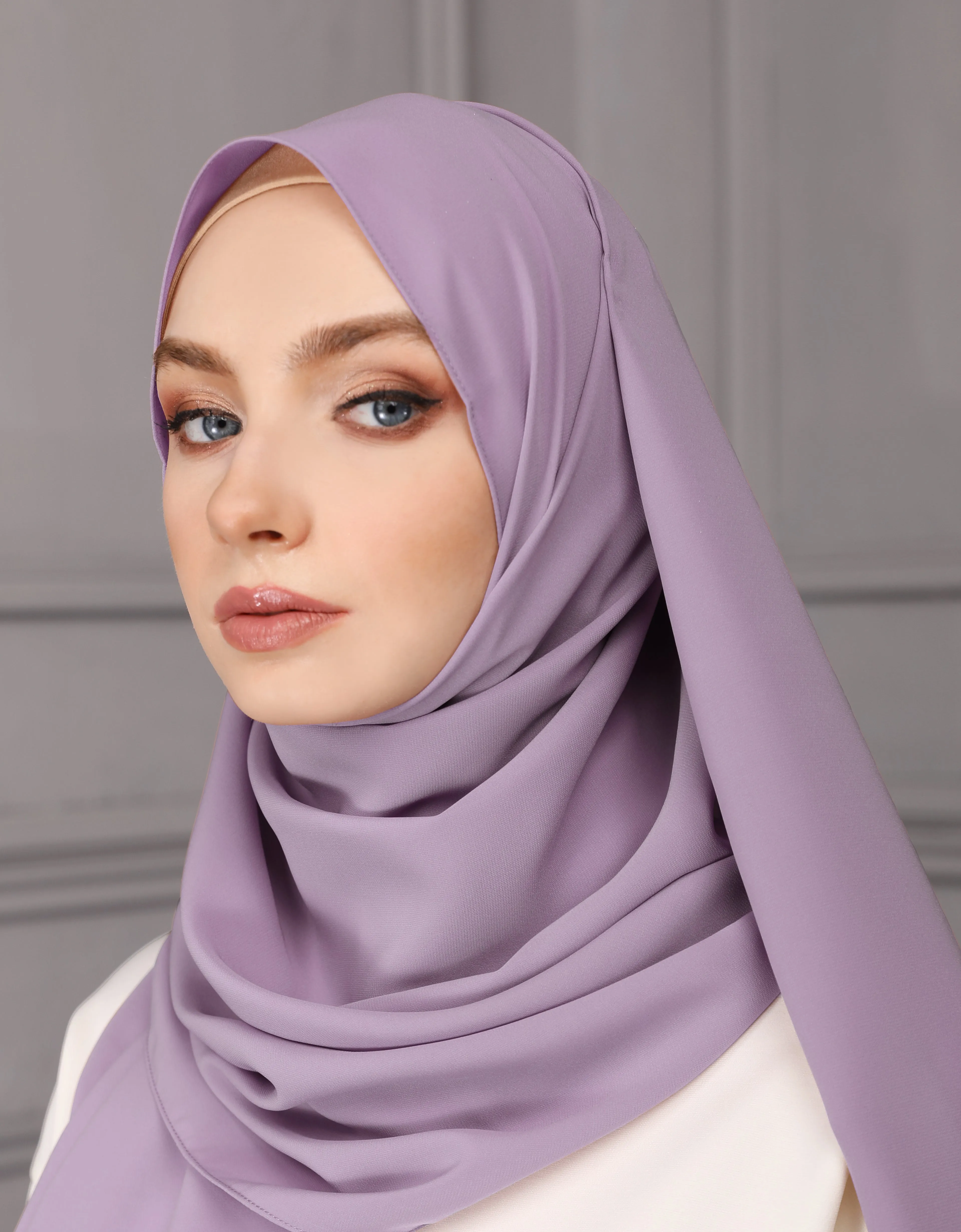 ASTEN SHAWL (LILAC)