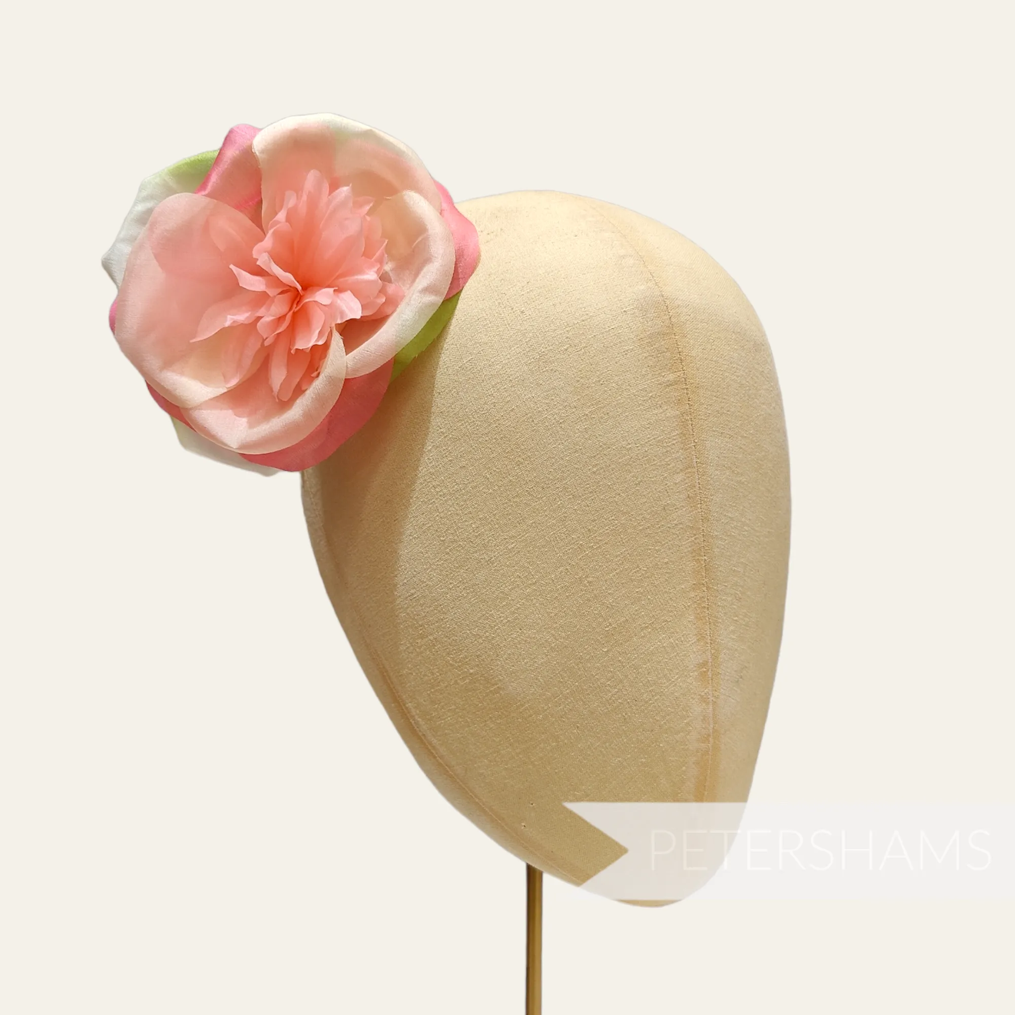 'Aubriella' 10cm Silk Flower Blossom Millinery Hat Mount