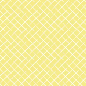 Bahama Court Lemon Grove Yellow Wallpaper