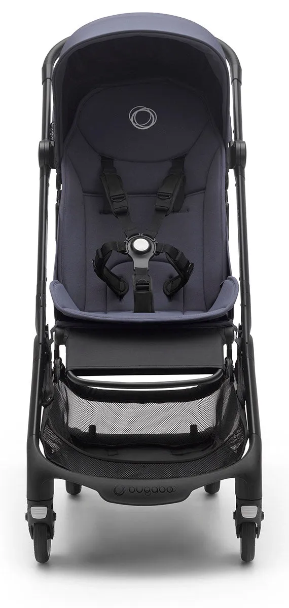 Bugaboo Butterfly Complete Compact Stroller - Black / Stormy Blue