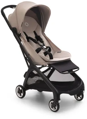 Bugaboo OPEN BOX Butterfly Complete Compact Stroller - Black / Desert Taupe