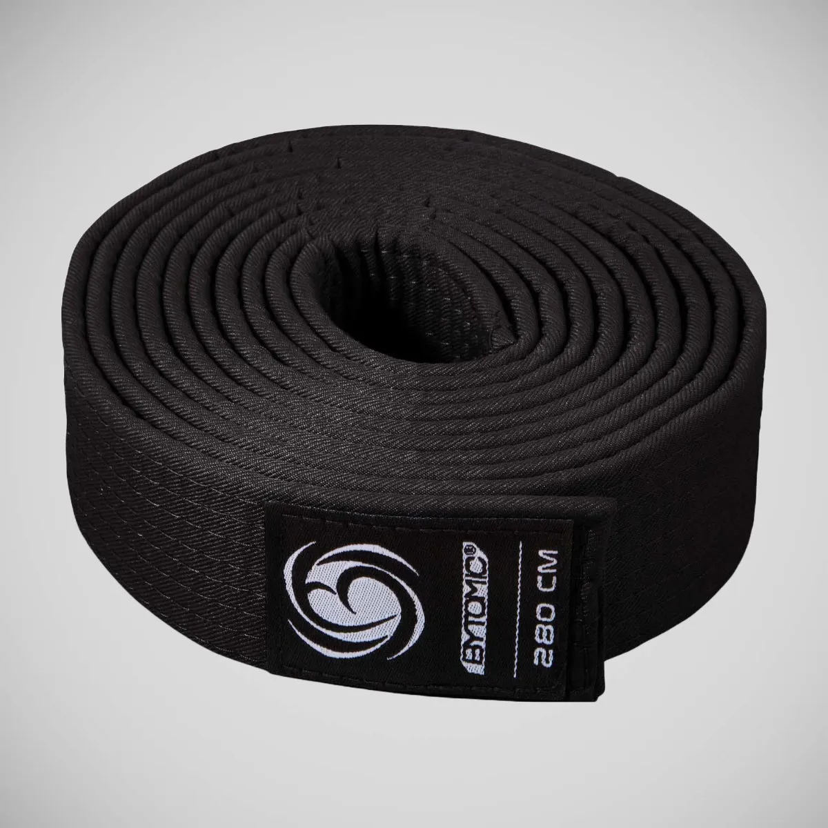 Bytomic Plain Polycotton Martial Arts Belt Pack of 10 Black