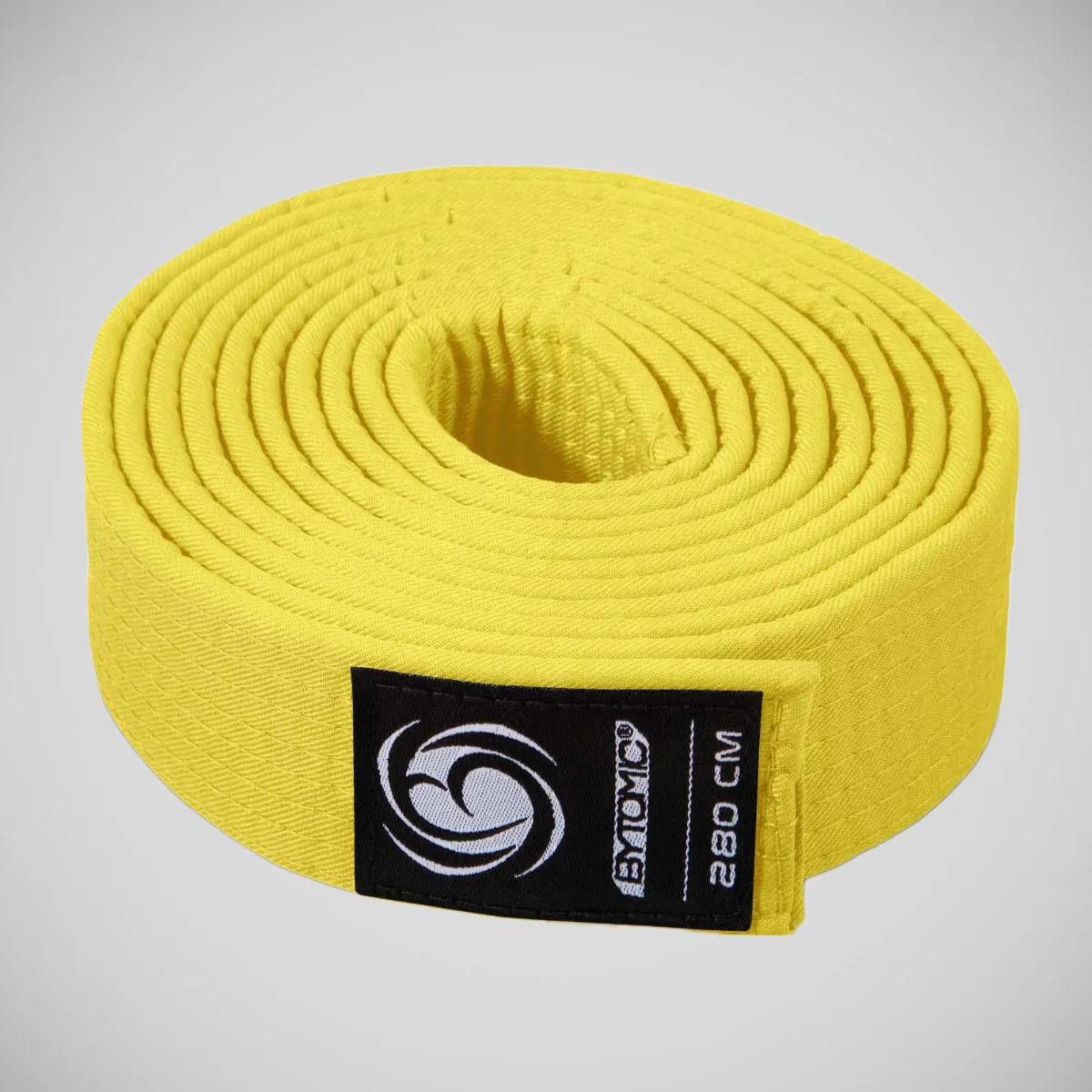 Bytomic Plain Polycotton Martial Arts Belt Pack of 10 Yellow