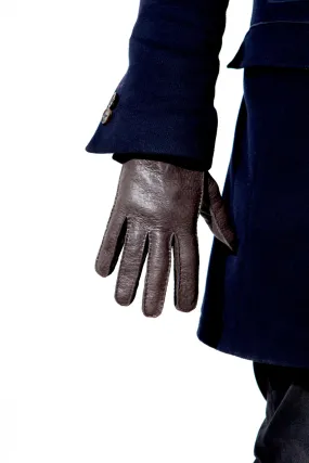 Classic peccary leather glacé gloves for men