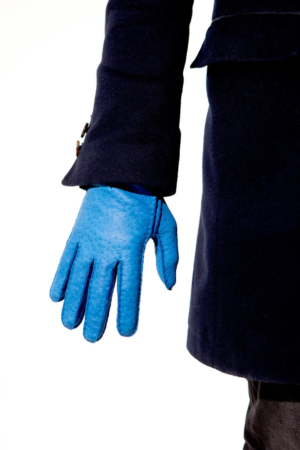 Classic peccary leather glacé gloves for men