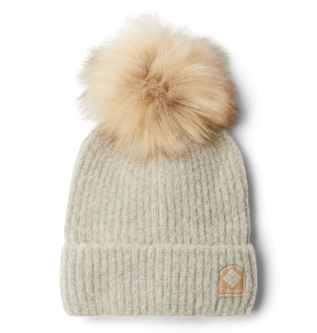 Columbia Winter Blue Pom Pom Beanie