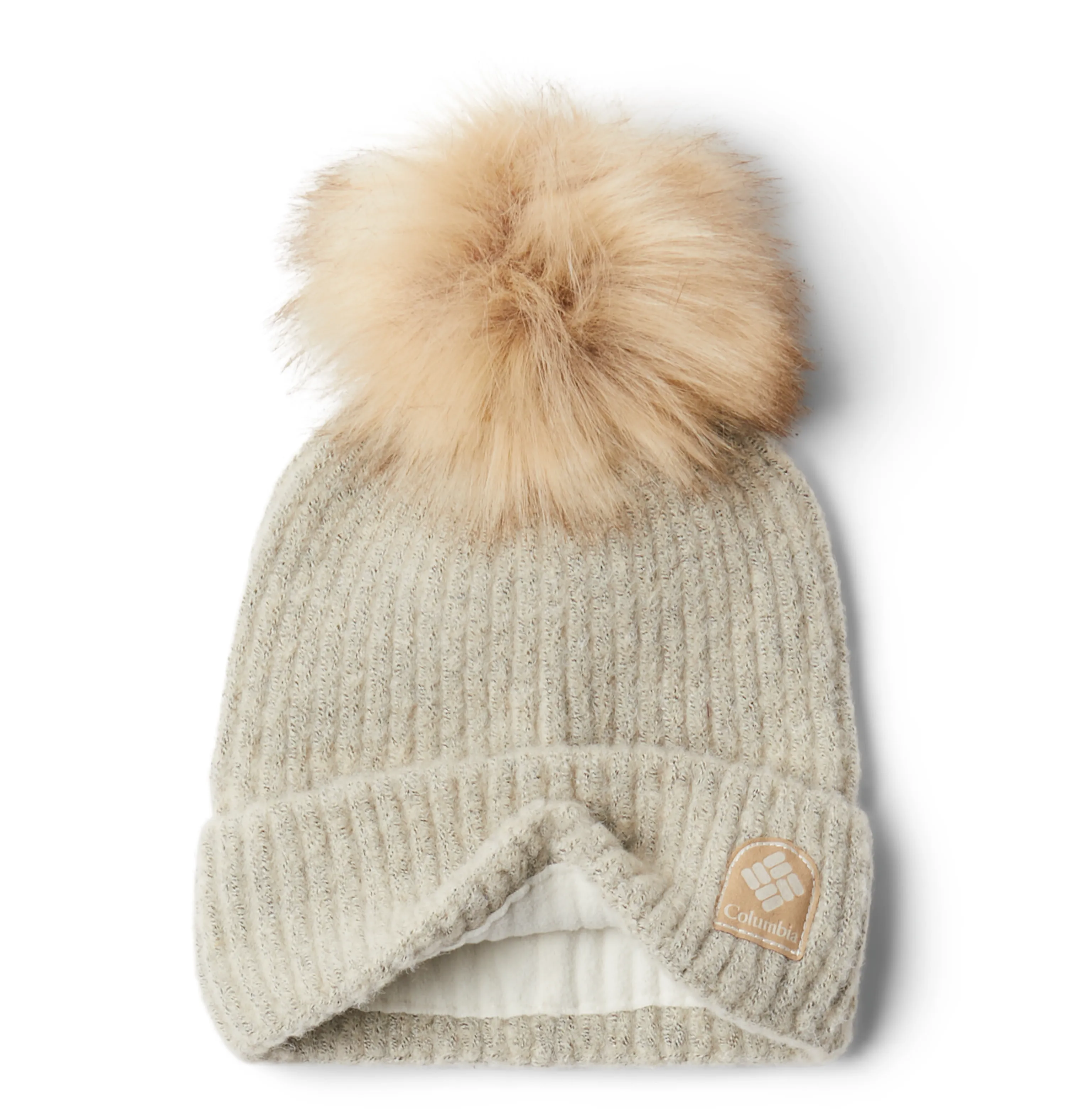 Columbia Winter Blue Pom Pom Beanie