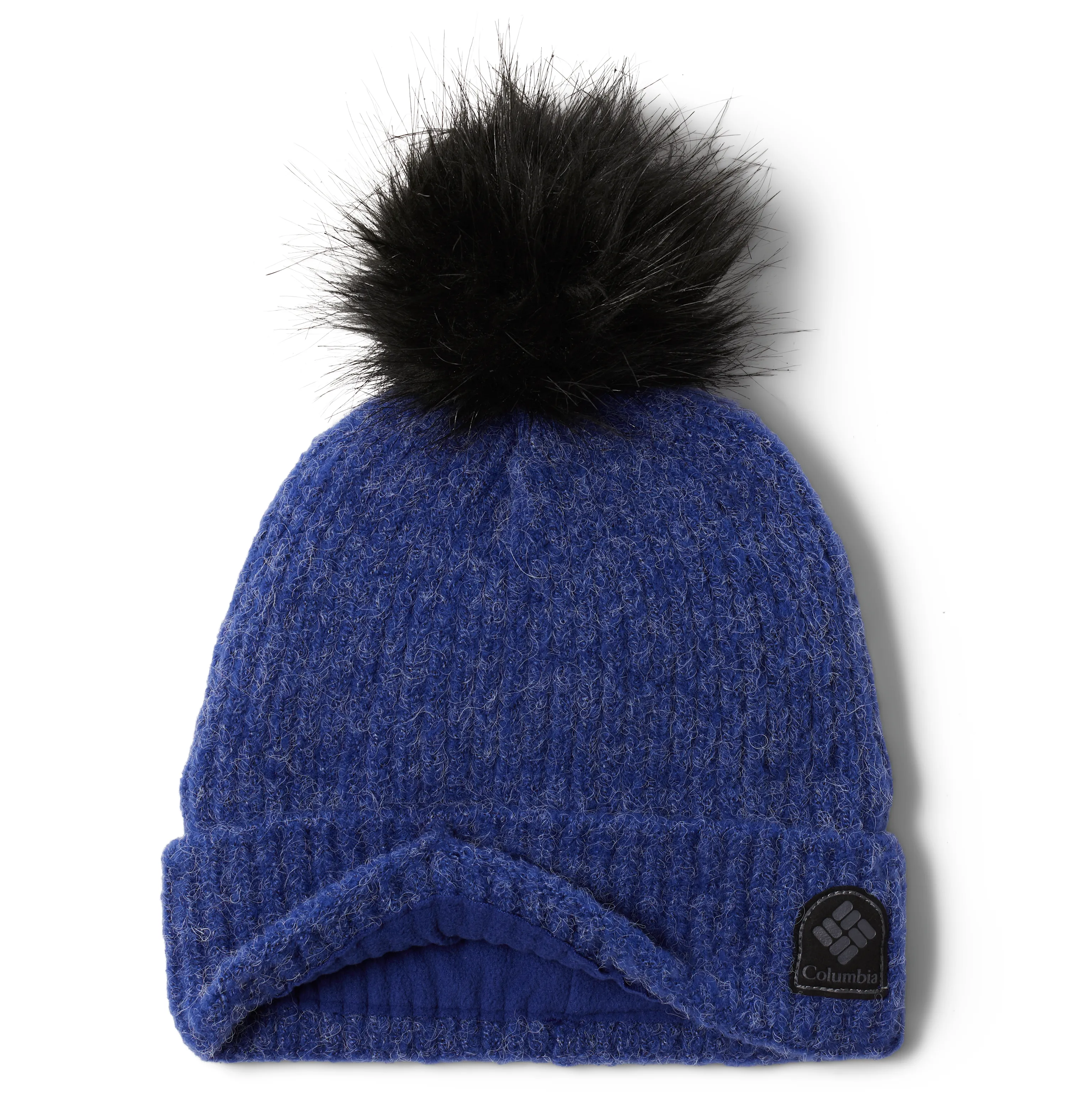 Columbia Winter Blue Pom Pom Beanie