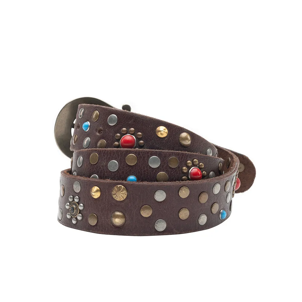 Constellation Leather Belt