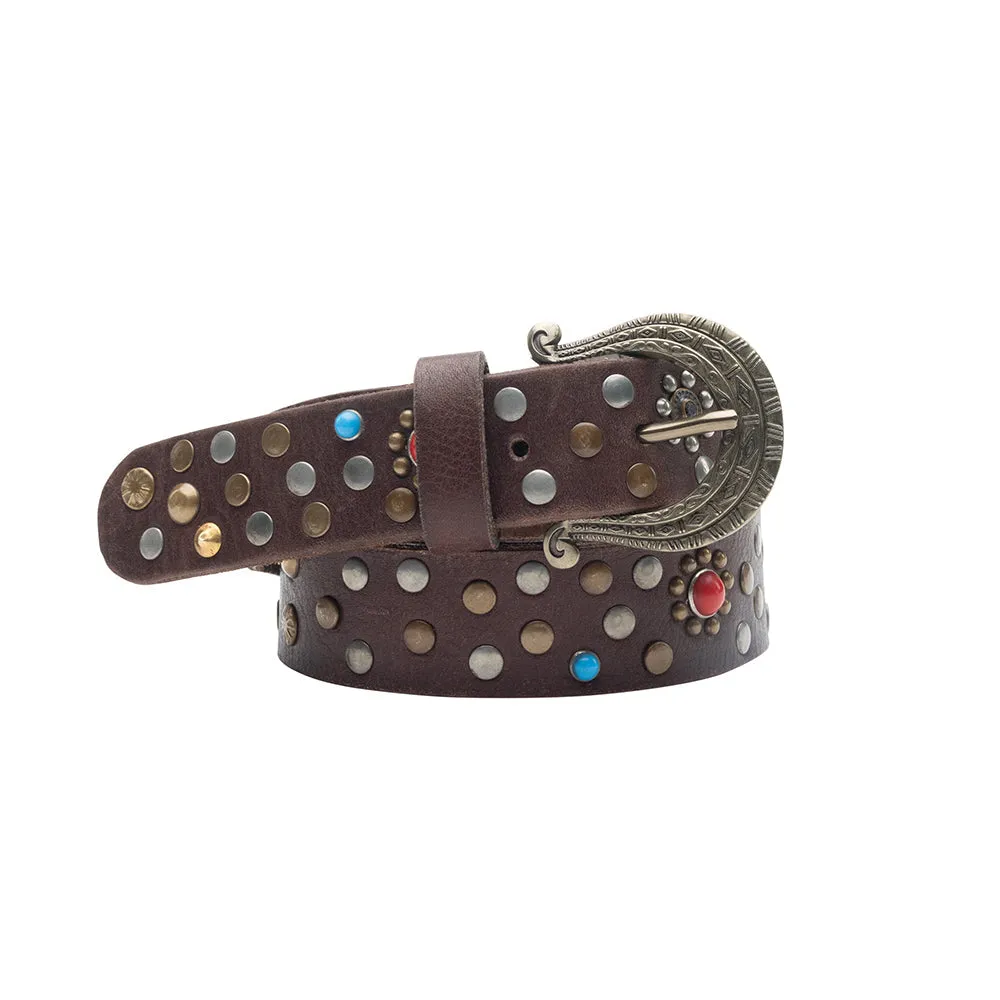 Constellation Leather Belt