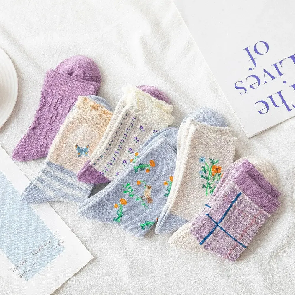 Cute Pastel Sweet Socks