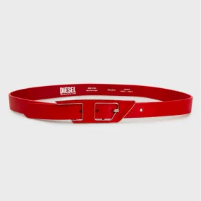 Diesel D Logo B-dlogo Belt Vibrant / Red