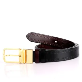 Ermenegildo Zegna Reversible Exquisite Leather Belt