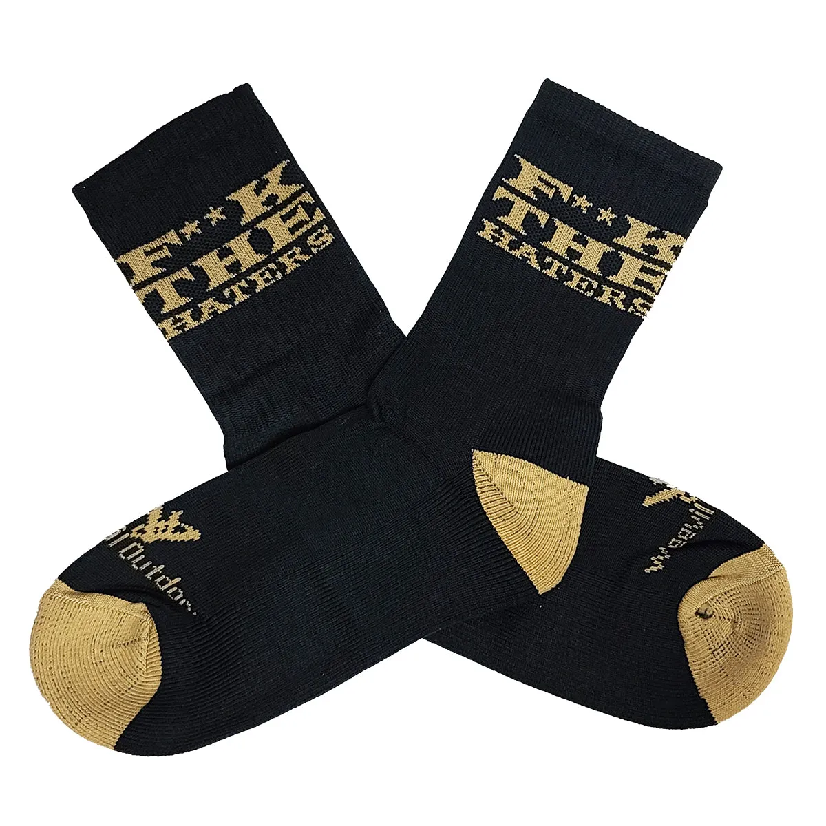 F**K THE HATER'S  // CREW SOCK