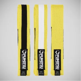 Fumetsu Kids BJJ Belt Yellow/Black