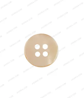 Glossy & Shiny Pearlescent Off White Shirt Buttons