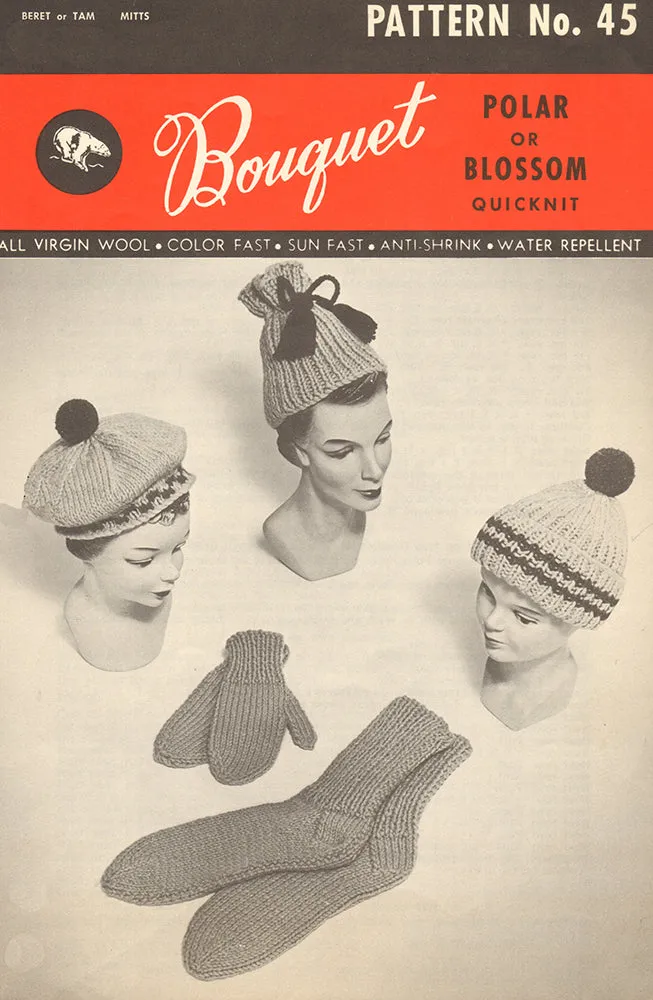 Hats, Socks and Mitts Pattern