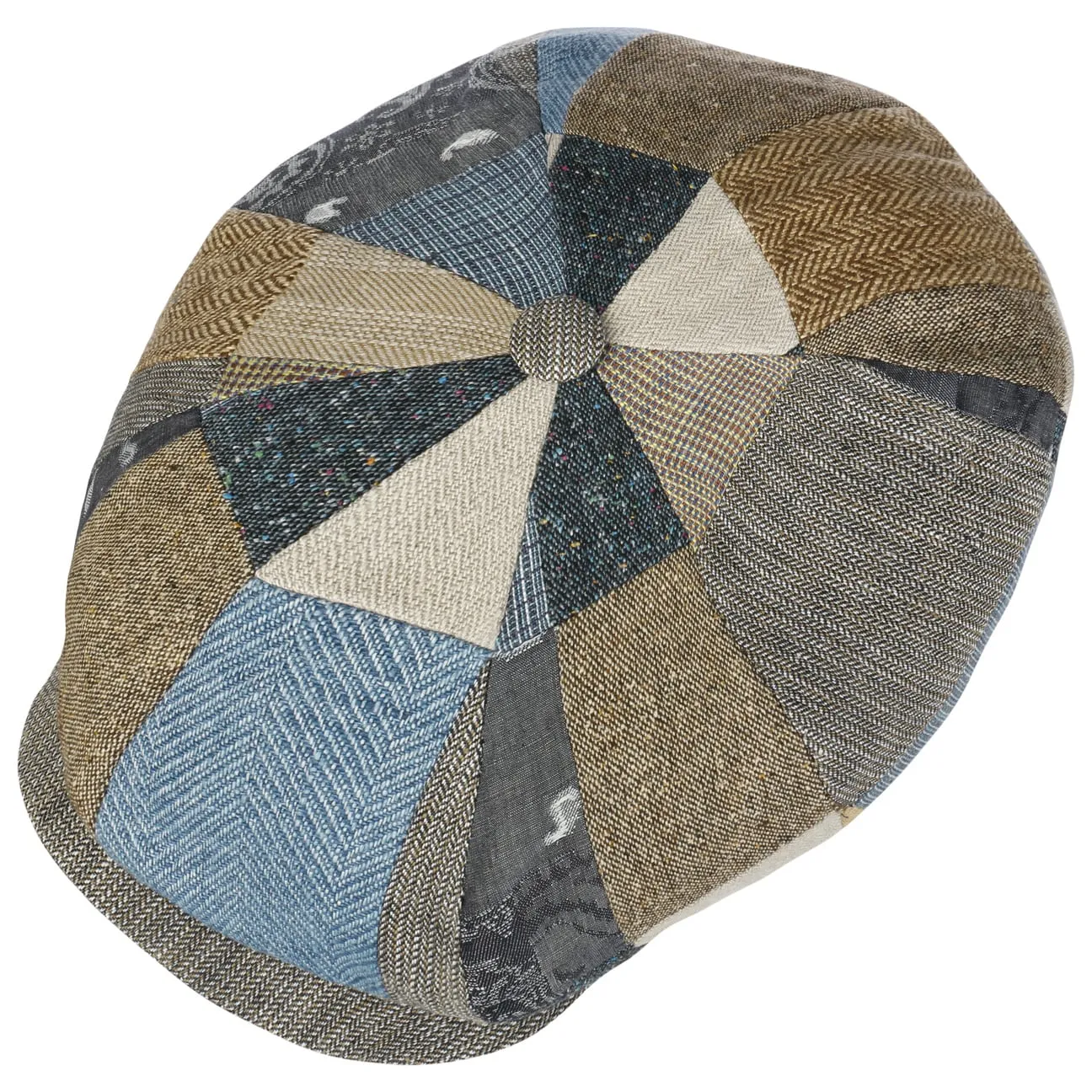 Hatteras Fresh Patchwork Newsboy by Stetson