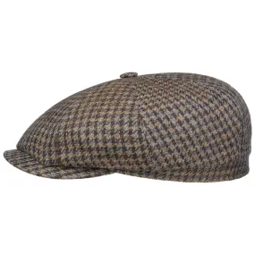 Hatteras Tweed Houndstooth Newsboy Cap by Stetson