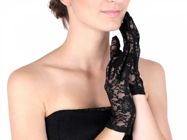 Lace Gloves - Short