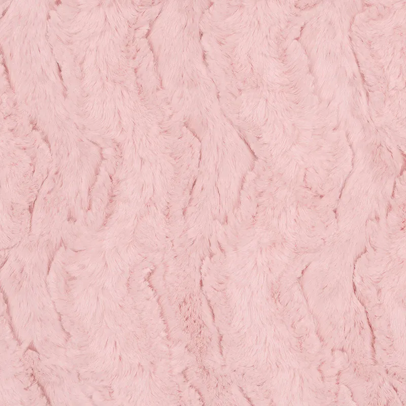 Luxe Cuddle® - Glacier Ice Pink Minky Yardage