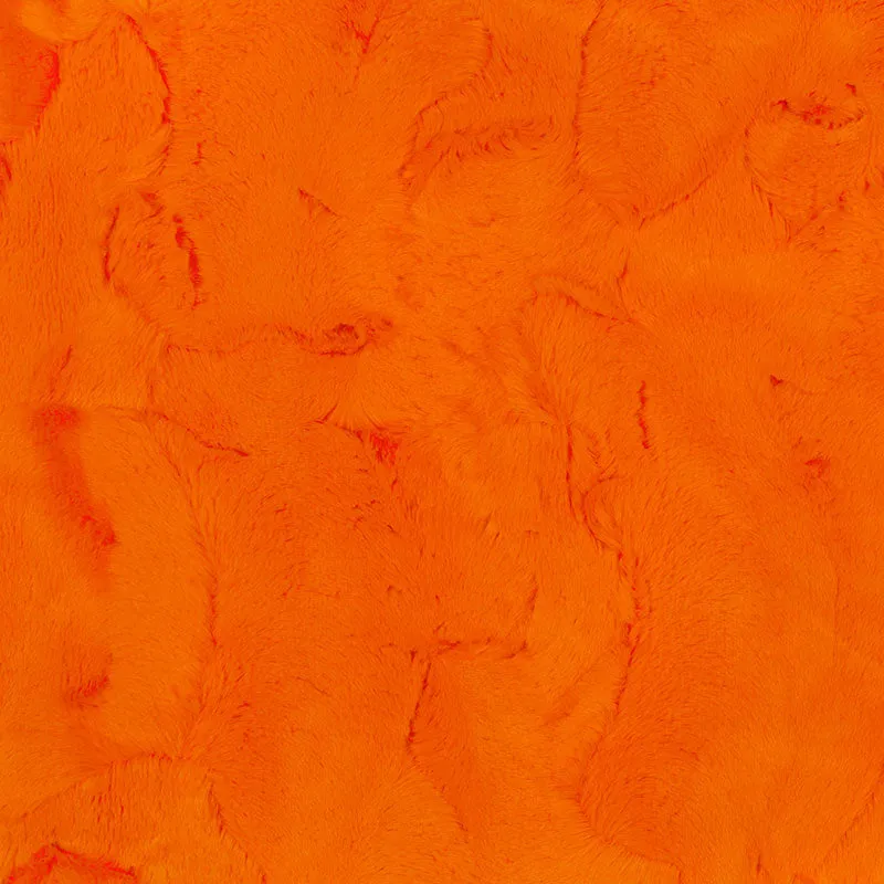 Luxe Cuddle® - Hide Tangerine Yardage