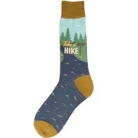 Men's Sock - Take a Hike - 7077M