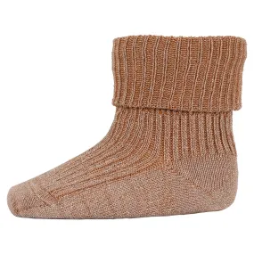 Mp Danmark Ida glitter socks Maple Sugar