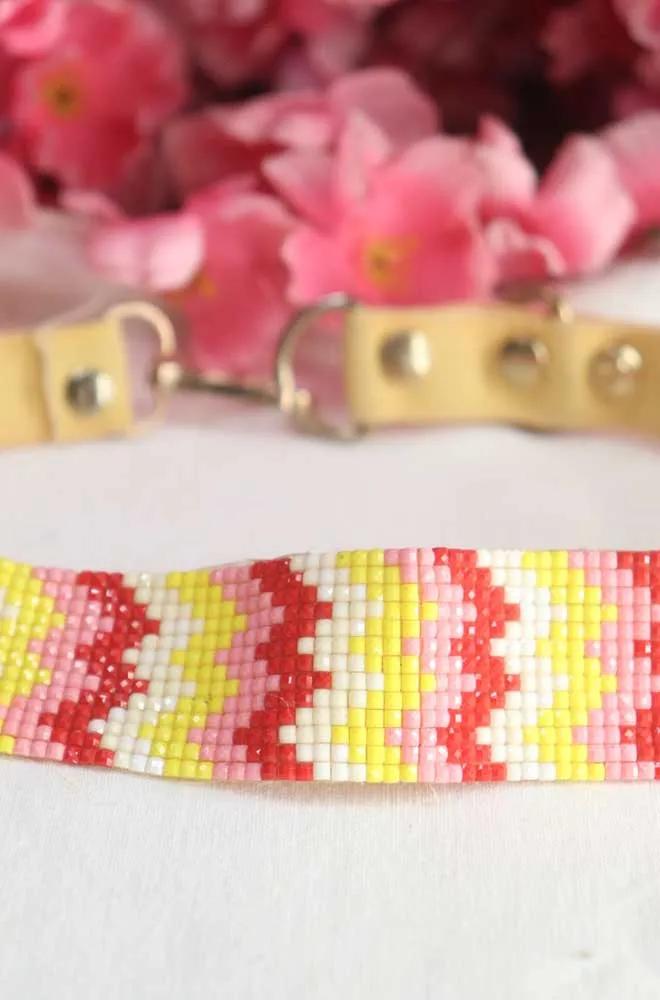 Multicolor Beads Work Belt - Handcrafted Artisan Accessory