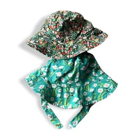 Organic Reversible Bucket Sun Hat - Amour