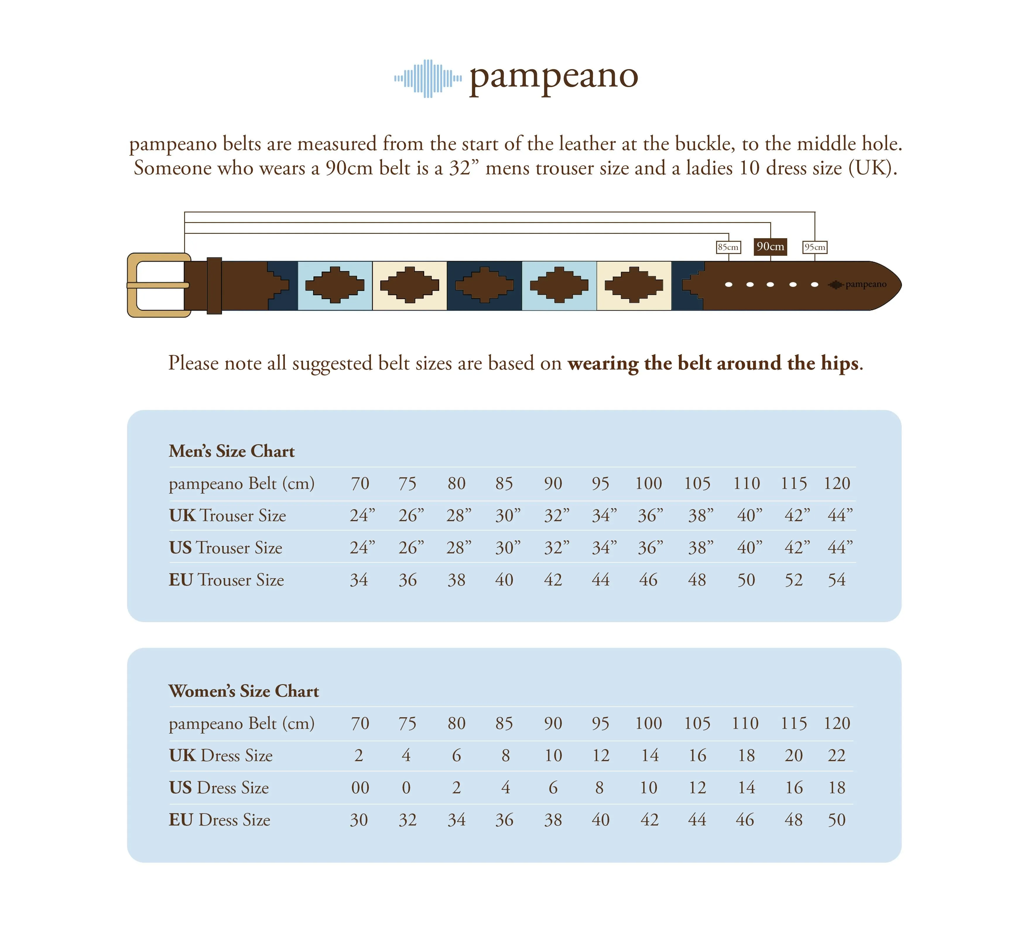 Pampeano Polo Belt - Multi