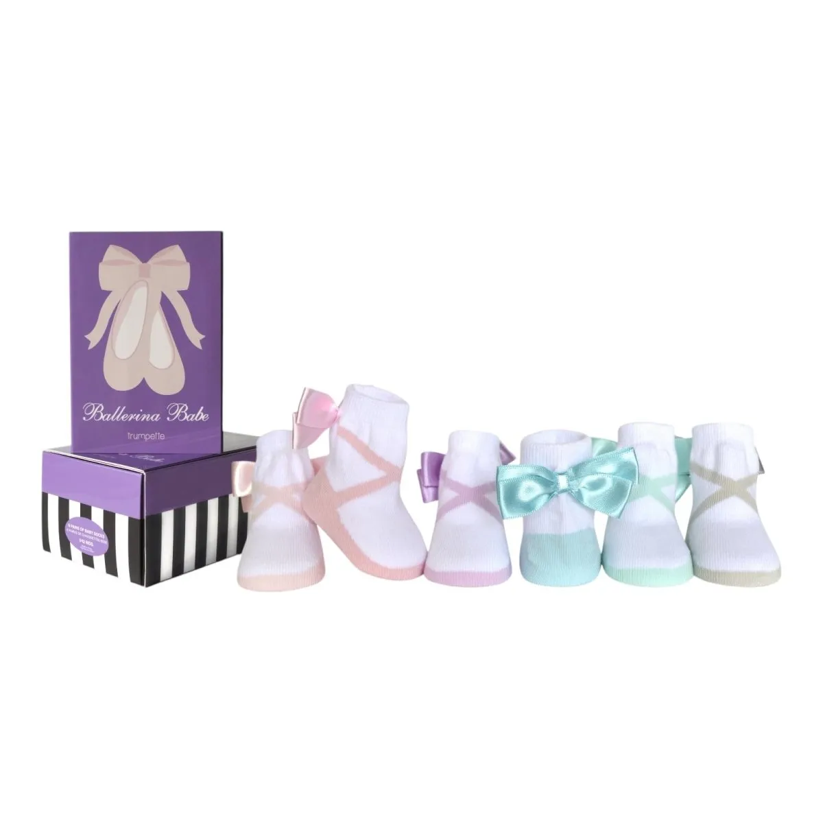 PASTEL BABE BALLERINA SOCKS PACK