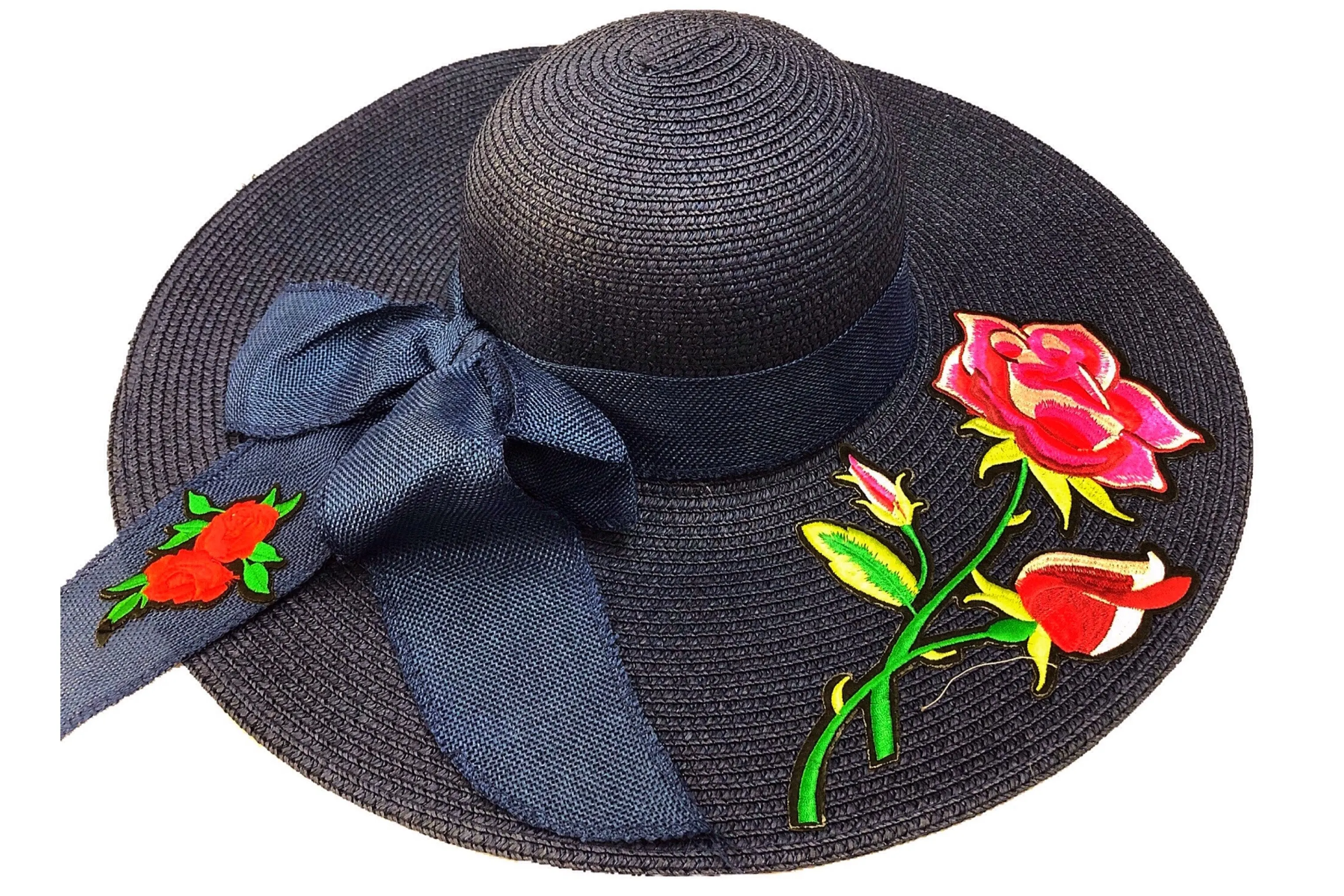 Rose Blossoms & More Floppy Sun Hat