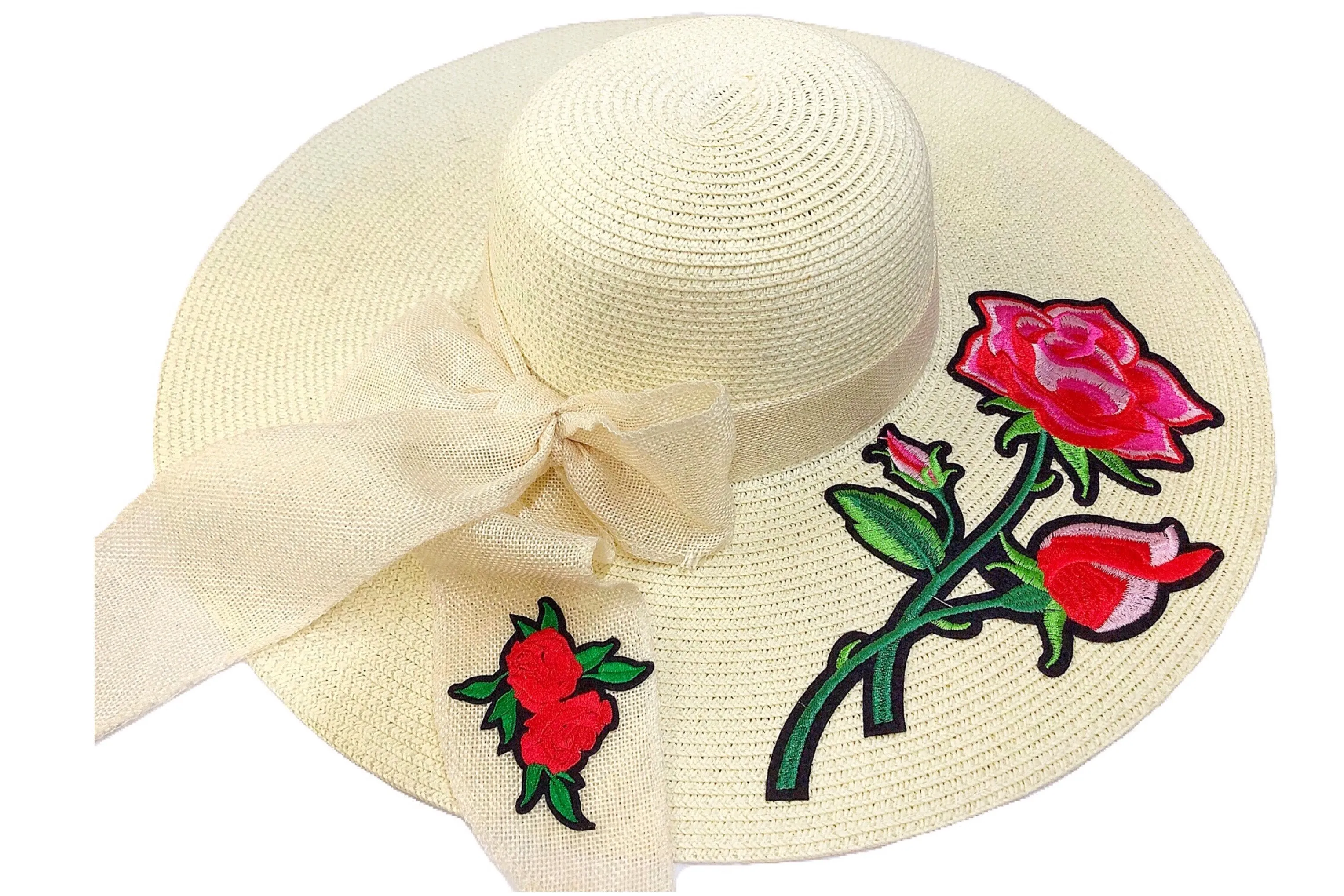 Rose Blossoms & More Floppy Sun Hat