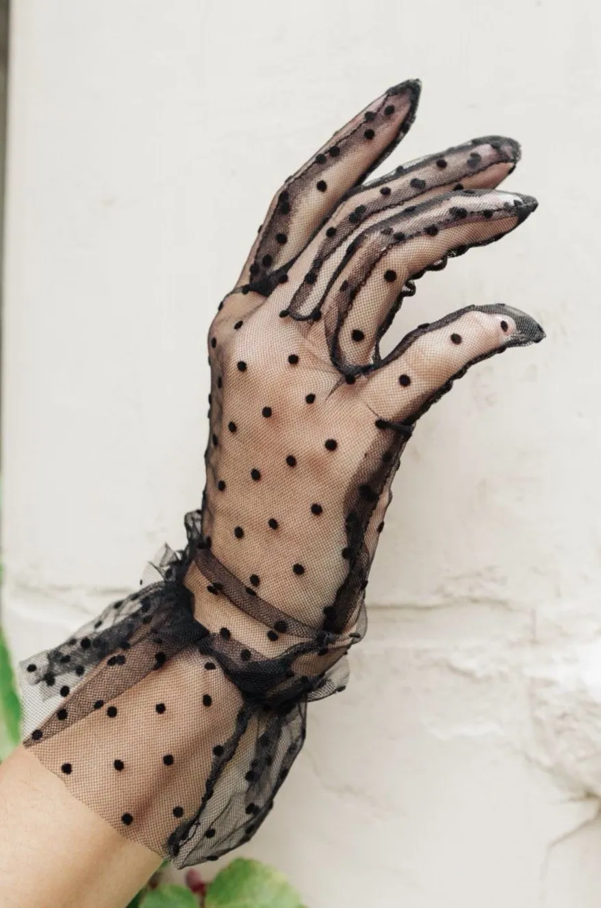 Sheer Dot Gloves