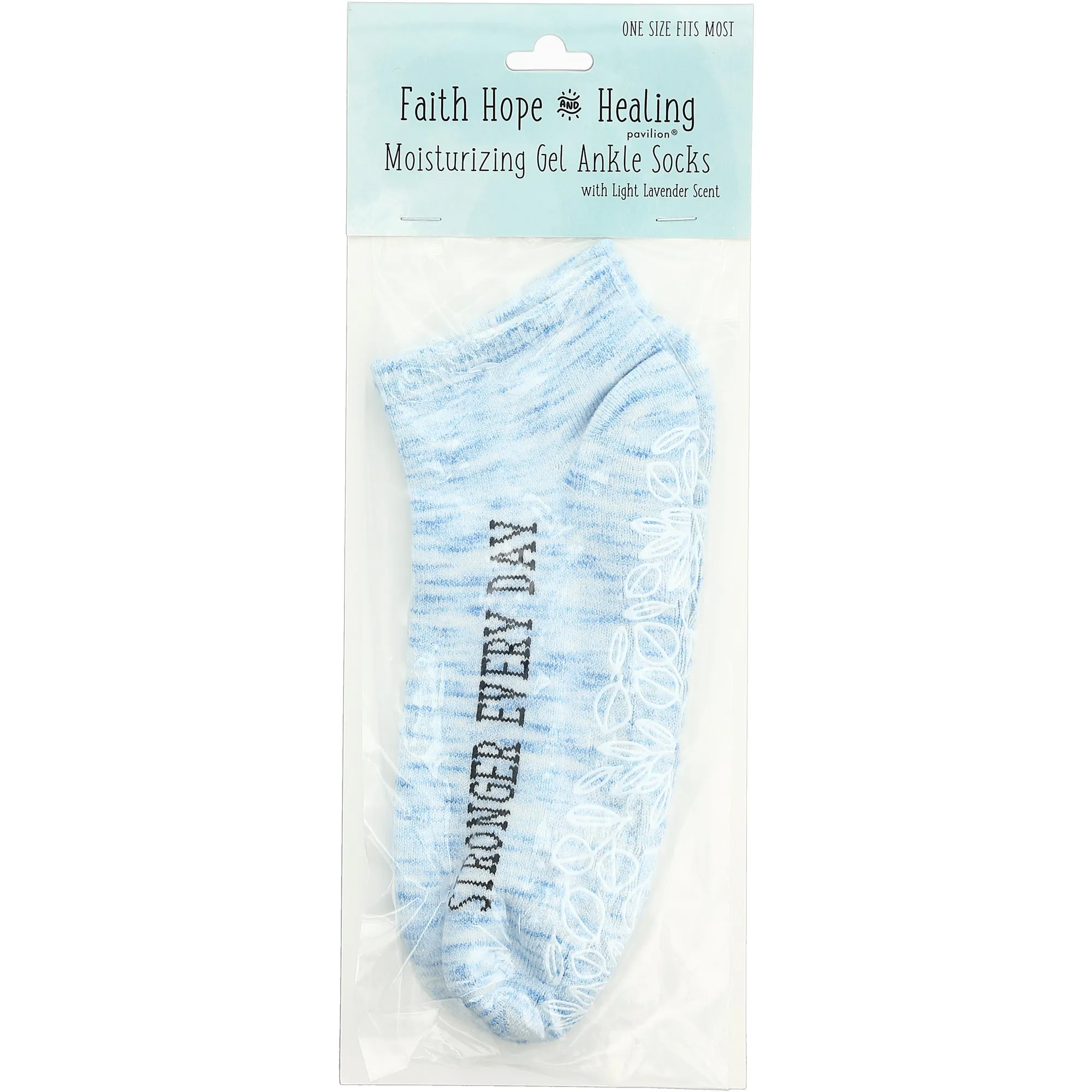 Stronger Low Cut, Moisturizing Gel Socks Scent: Light Lavender