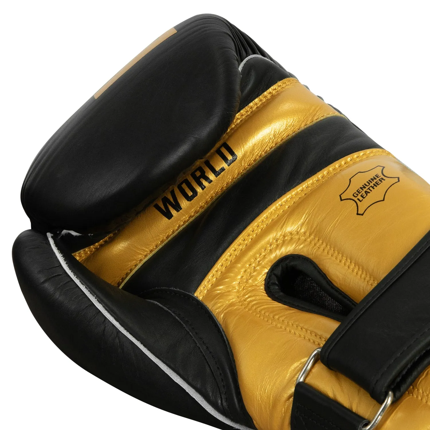 TITLE Boxing Sugar Ray Leonard Leather Bag Gloves