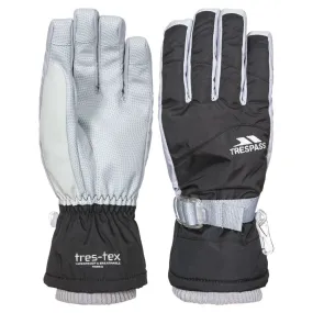 Trespass Vizza II Kids Ski Gloves - Black