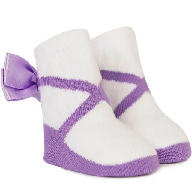 Trumpette Ballerina Bright Socks, 6 Pack