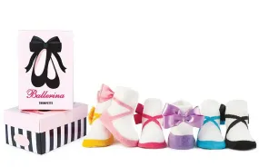 Trumpette Ballerina Bright Socks, 6 Pack