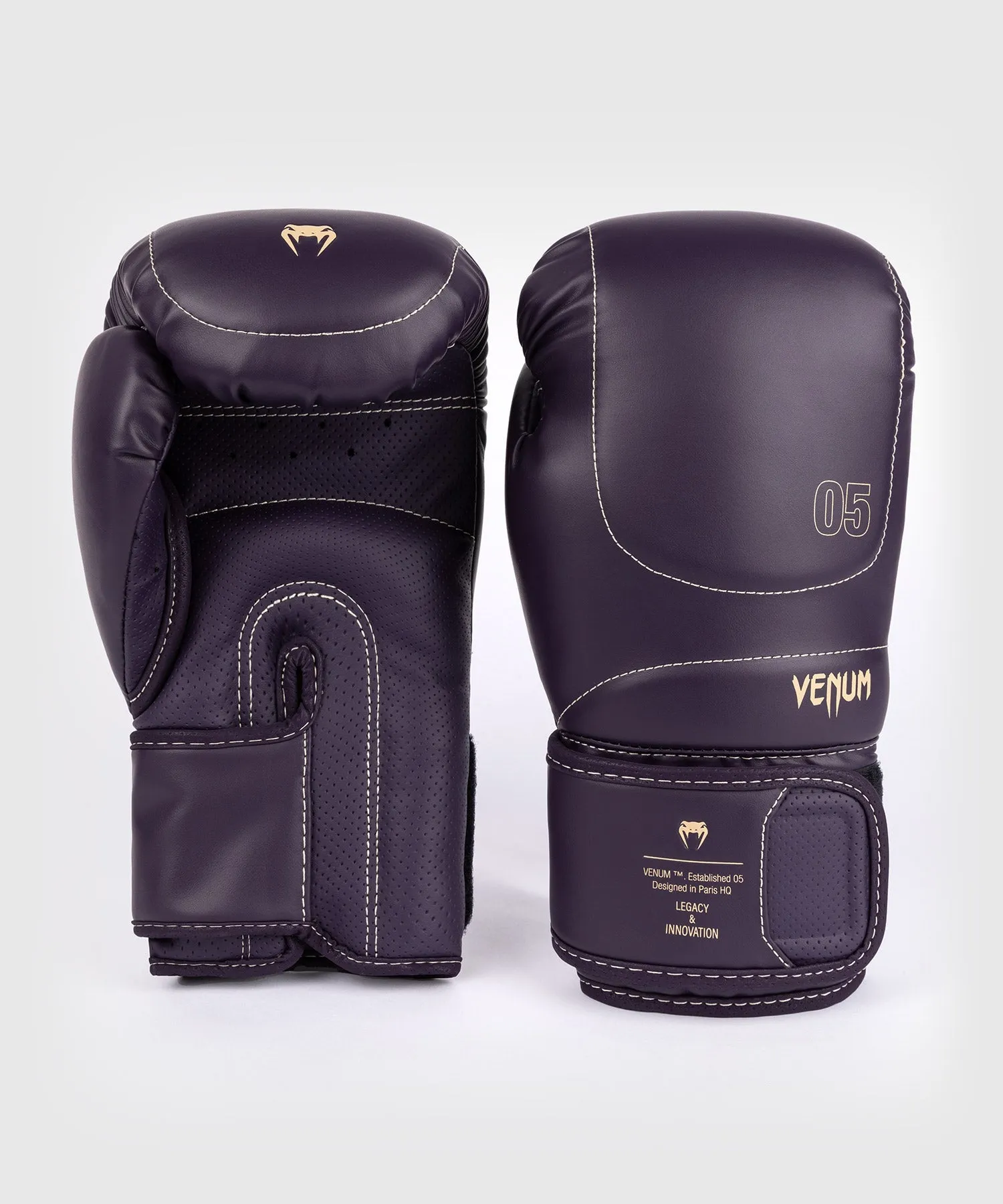 Venum Impact Evo Boxing Gloves - Deep Purple