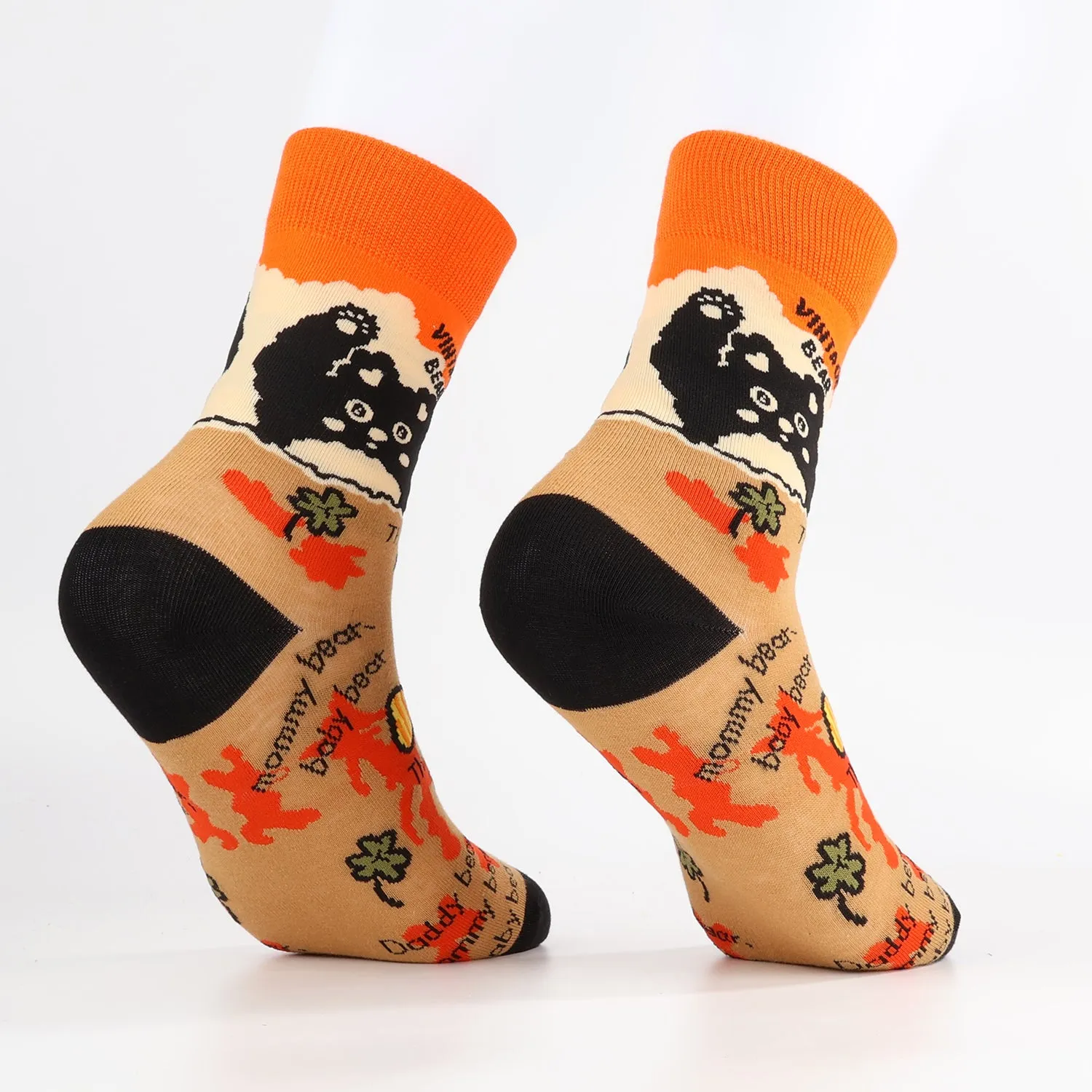 Vintage Bear Socks