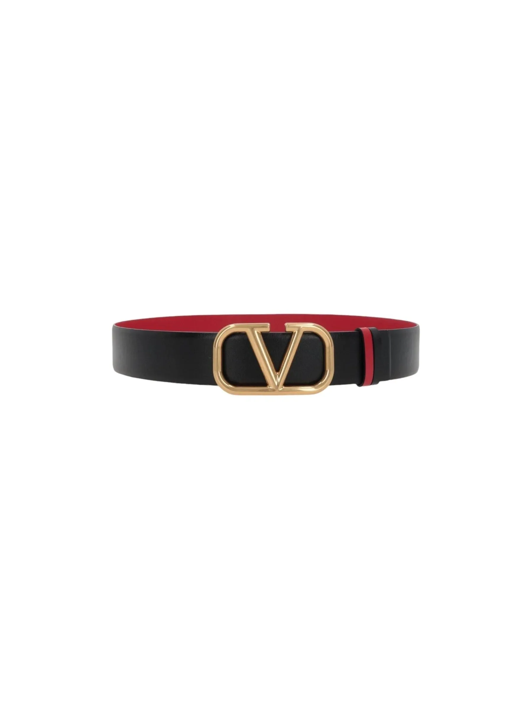 VLogo Reversible Leather Belt