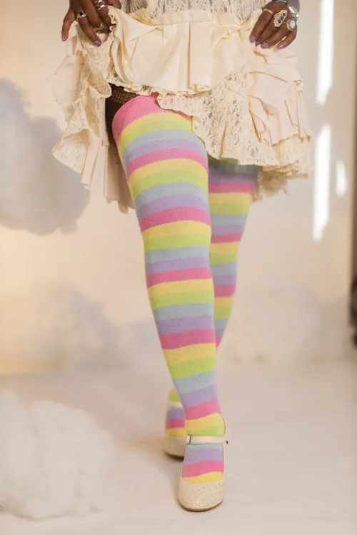 XL Foot Longer Candy Pastel Extraordinary Thigh High