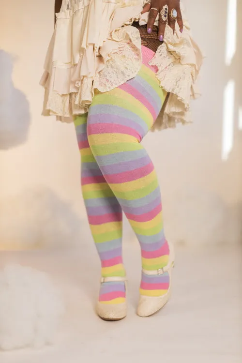 XL Foot Longer Candy Pastel Extraordinary Thigh High