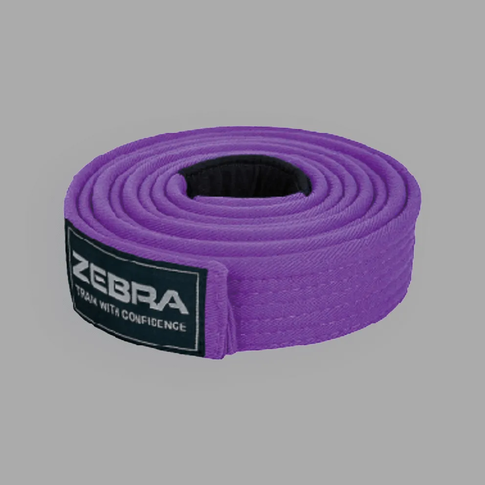 Zebra BJJ Purple Belt